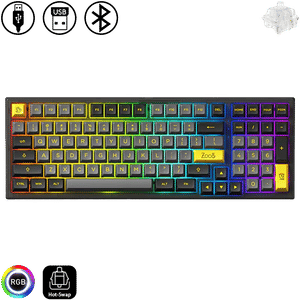 Akko PC98B Plus - Black & Gold